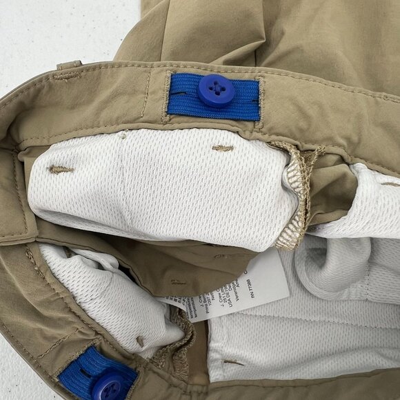 Crewcuts Boys Size 7 Outfit Set Plaid Button Down Shirt Khaki Chino Shorts - Picture 12 of 14